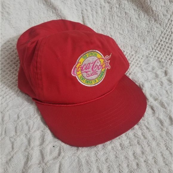 RARE Vintage Communicorp Coca Cola Snapback Hat - Picture 1 of 6
